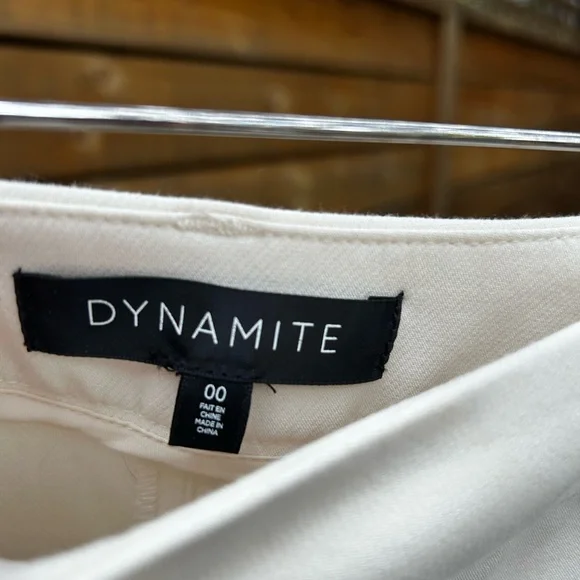 Dynamite Off-White Pants - Picture 2 of 2